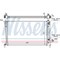 Nissen Nissens Radiator, 68005A 68005A - alternate 1